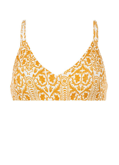  Maaji Batik Stamp Rocks Sporty Bralette Bikini Top