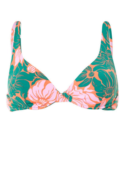  Maaji Floral Stamp Tribe Unmolded Underwire Bikini Top
