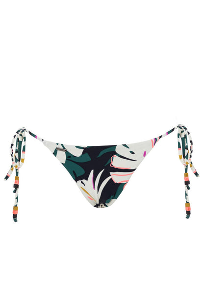Thumbnail - Maaji Tropical Leaves Sunny Tie Side Bikini Bottom - 10
