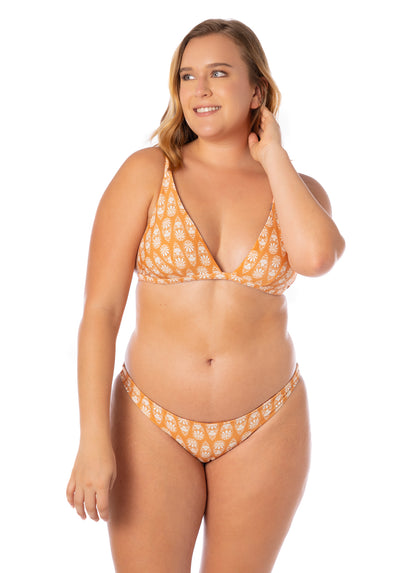 Thumbnail - Maaji Batik Stamp Ivy Fixed Triangle Bikini Top - 2