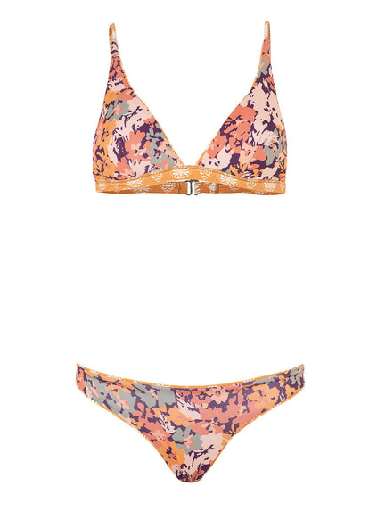 Thumbnail - Maaji Batik Stamp Ivy Fixed Triangle Bikini Top - 14