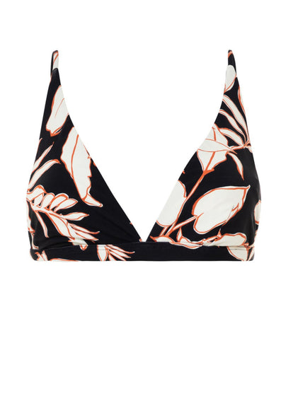  Maaji Opal Leaves Vitta Fixed Triangle Bikini Top