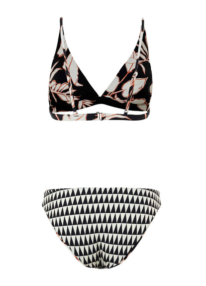  Maaji Opal Leaves Vitta Fixed Triangle Bikini Top