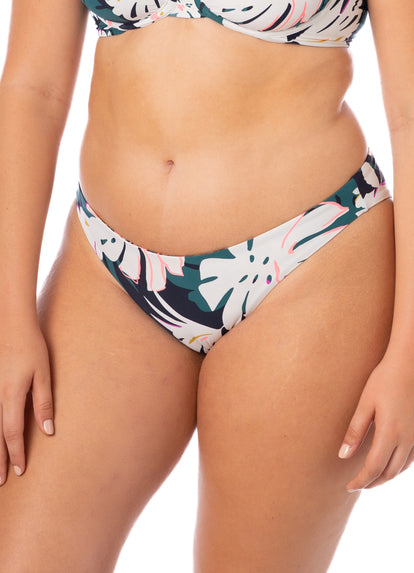 Thumbnail - Maaji Tropical Leaves Sublimity Classic Bikini Bottom - 1