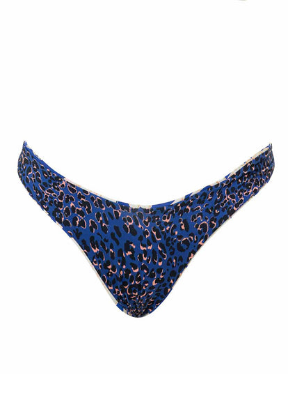 Thumbnail - Maaji Blue Bouquet Splendour High Leg Bikini Bottom - 6