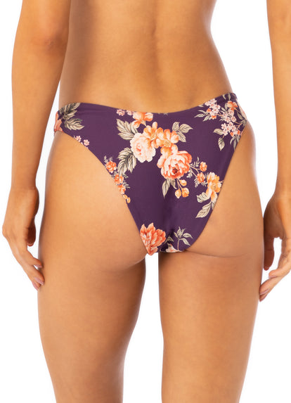 Thumbnail - Maaji Vintage Flower Splendour High Leg Cheeky Cut Bikini Bottom - 3