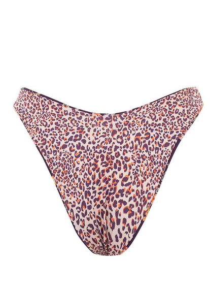  Maaji Vintage Flower Splendour High Leg Cheeky Cut Bikini Bottom