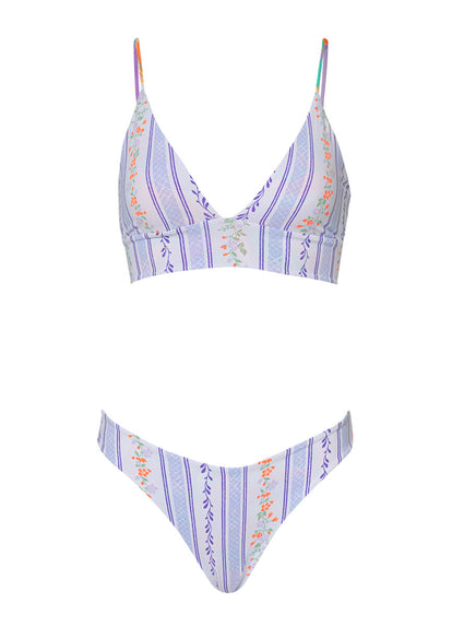 Thumbnail - Maaji Urban Oasis Holly Long Line Triangle Bikini Top - 6