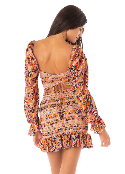 Thumbnail - Foto de Prism Cat Marta Short Dress by Maaji - Vestidos - Ropa de Playa - 2
