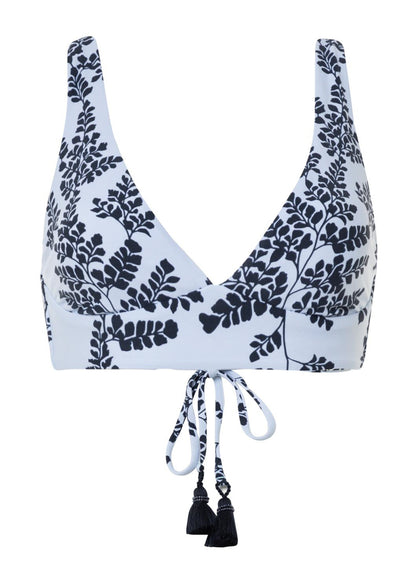 Thumbnail - Maaji Sky Vine Odette Long Line Triangle Bikini Top - 18