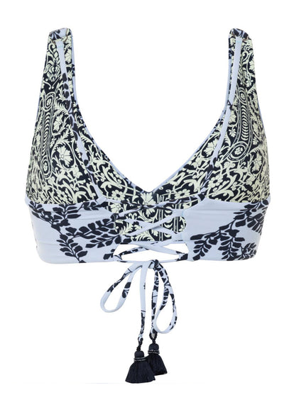 Thumbnail - Maaji Sky Vine Odette Long Line Triangle Bikini Top - 19
