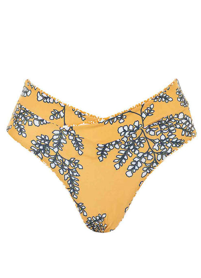  Maaji Amber Tribal Jannine Mid Rise Bikini Bottom