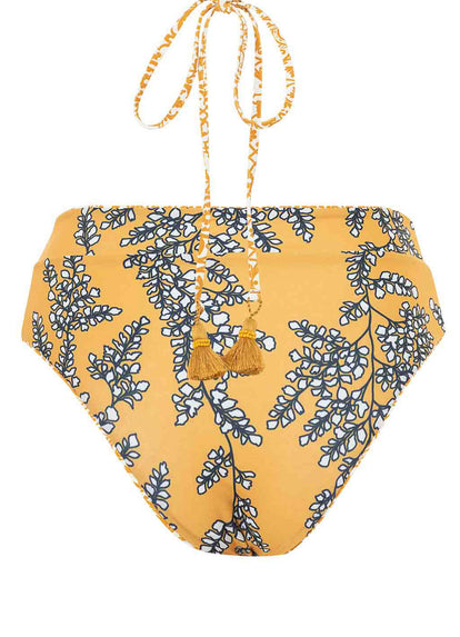  Maaji Amber Tribal Jannine Mid Rise Bikini Bottom