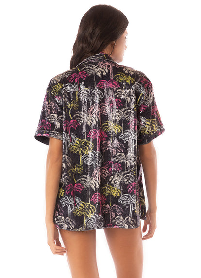  Foto de Neon Palmery Salome Long Shirt by Maaji - Camisas Largas - Ropa de Playa