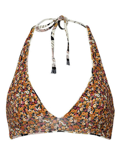 Thumbnail - Maaji Vintage Garden Manhattan Halter Bralette Bikini Top - 4