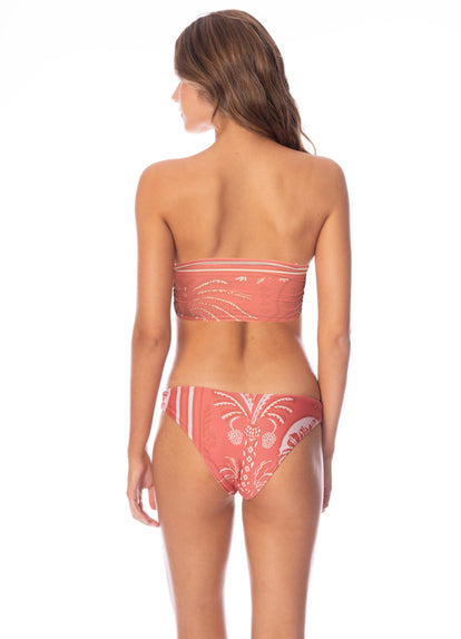 Thumbnail - Foto de Botanic Engraving Tiffany Strapless Bandeau Bikini Top by Maaji - Tops - Vestidos de Baño - 2