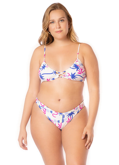  Maaji Venice Beach Kelly Loop Front Triangle Bikini Top