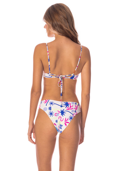 Thumbnail - Maaji Venice Beach Kelly Loop Front Triangle Bikini Top - 16