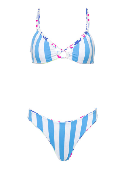  Maaji Venice Beach Kelly Loop Front Triangle Bikini Top