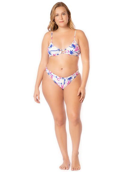  Maaji Venice Beach Kelly Loop Front Triangle Bikini Top