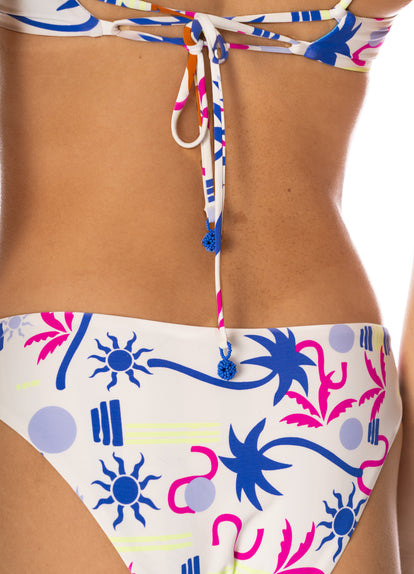 Maaji Venice Beach Kelly Loop Front Triangle Bikini Top