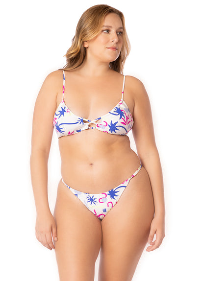  Maaji Venice Beach Kelly Loop Front Triangle Bikini Top