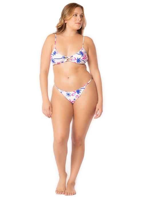Hover image -  Maaji Venice Beach Kelly Loop Front Triangle Bikini Top