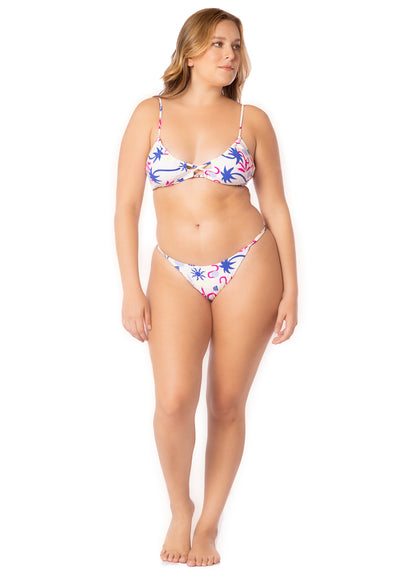  Maaji Venice Beach Kelly Loop Front Triangle Bikini Top
