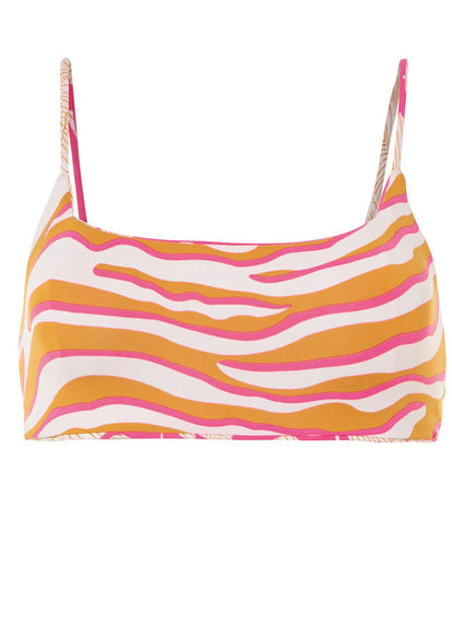 Thumbnail - Maaji Floral Duo Zayla Sporty Bralette Bikini Top - 16