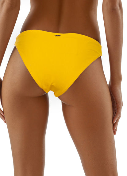  Foto de Yellow Flirt Bottom Low Rise Thin Side Bikini Bottom by Maaji - Panties - Vestidos de Baño