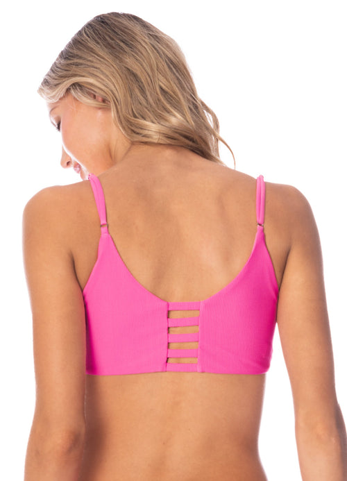 Alternative image -  Foto de Radiant Pink Praia Classic Bralette Bikini Top by Maaji - Tops - Vestidos de Baño
