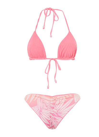  Maaji Sea Pink Balmy Sliding Triangle Bikini Top