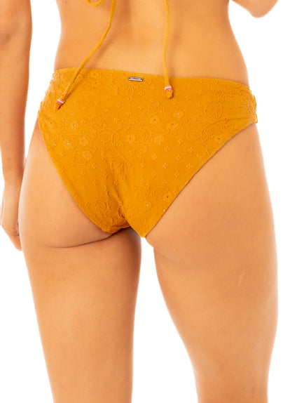  Foto de Caramel Brown Sublimity Classic Bikini Bottom by Maaji - Panties - Vestidos de Baño