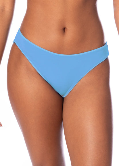  Foto de Stone Blue Sublimity Regular Rise Classic Bikini Bottom by Maaji - Panties - Vestidos de Baño