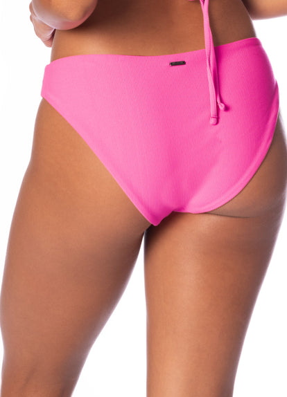 Thumbnail - Foto de Radiant Pink Sublimity Regular Rise Classic Bikini Bottom by Maaji - Panties - Vestidos de Baño - 3