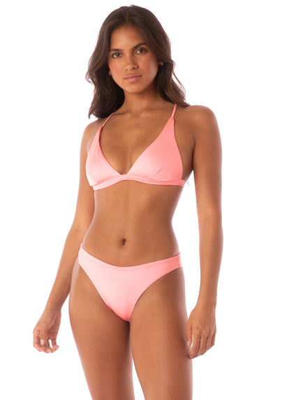 Thumbnail - Maaji Orchid Pink Sublimity Regular Rise Classic Bikini Bottom - 2