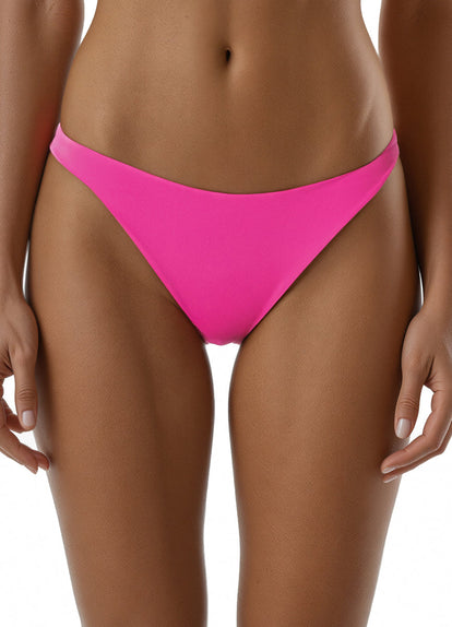 Thumbnail - Foto de Radiant Pink Sublimity Bottom Regular Rise Signature Bikini Bottom by Maaji - Panties - Vestidos de Baño - 2