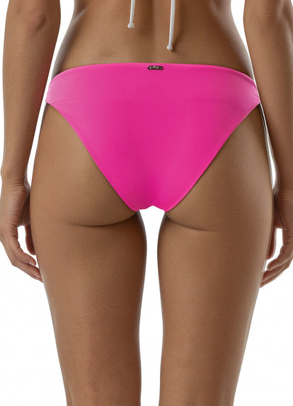  Foto de Radiant Pink Sublimity Bottom Regular Rise Signature Bikini Bottom by Maaji - Panties - Vestidos de Baño