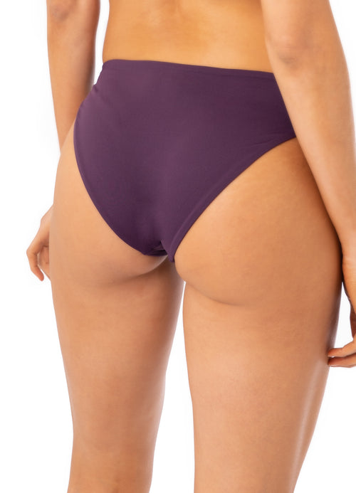 Alternative image -  Maaji Dark Grape Sublimity Classic Bikini Bottom