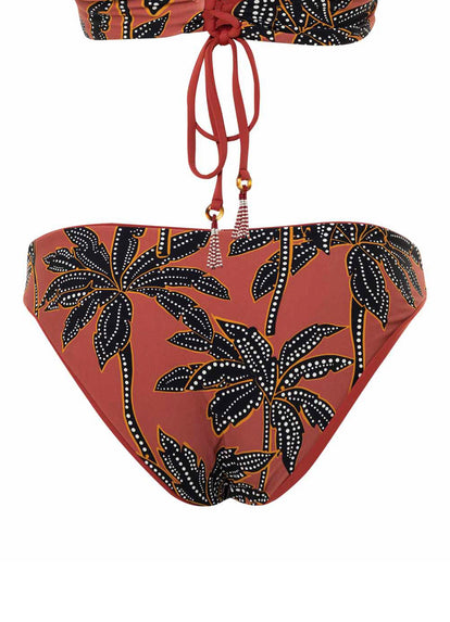  Maaji Burgundy Sublimity Classic Bikini Bottom