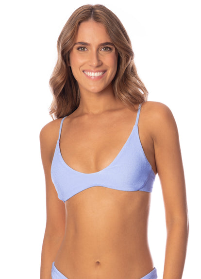  Maaji Serenity Blue Creta Classic Bralette Bikini Top