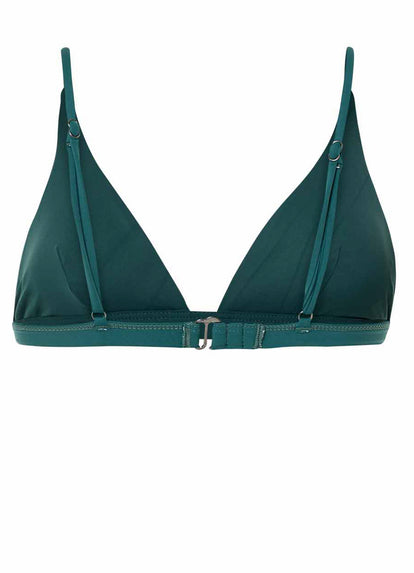  Maaji Brunswick Green Ivy Fixed Triangle Bikini Top