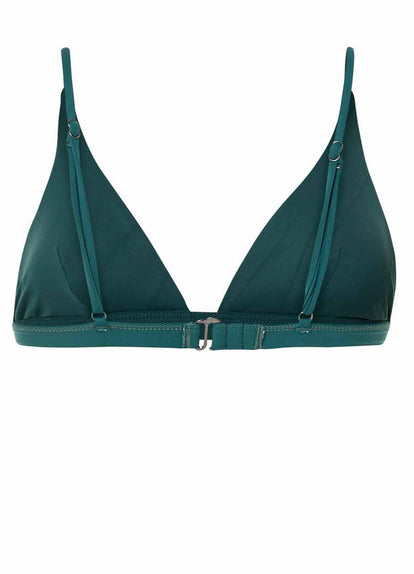  Maaji Brunswick Green Ivy Fixed Triangle Bikini Top