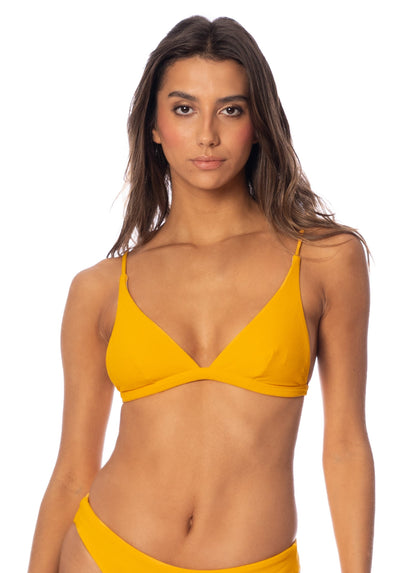  Foto de Chartreuse Ivy Fixed Triangle Bikini Top by Maaji - Tops - Vestidos de Baño