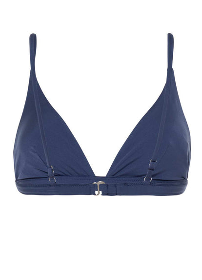 Thumbnail - Maaji French Navy Ivy Fixed Triangle Bikini Top - 13