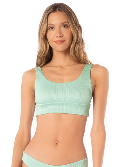 Thumbnail - Foto de Fair Aqua donna sporty bralette bikini top by Maaji - Tops - Vestidos de Baño - 3