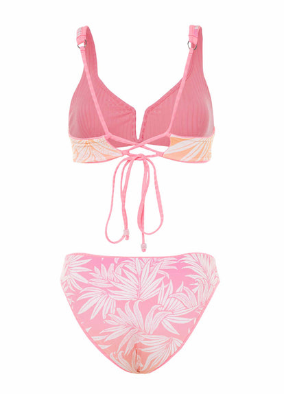  Maaji Sea Pink Victoria V Wire Bralette Bikini Top