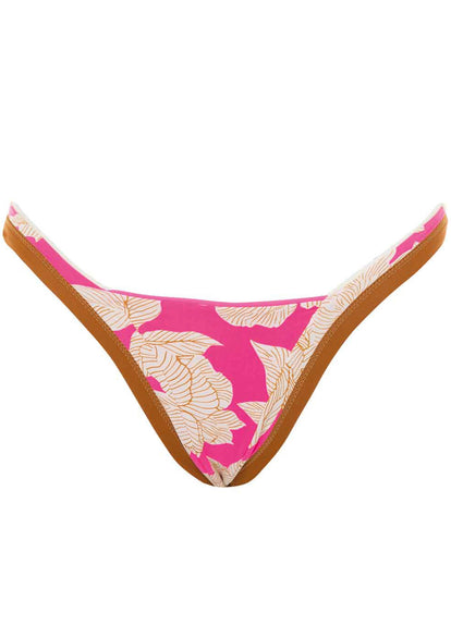 Thumbnail - Maaji Radiant Pink Trinity Double V Bikini Bottom - 4