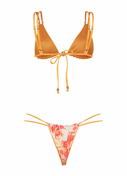  Maaji Tangerine Brenda Sliding Triangle Bikini Top