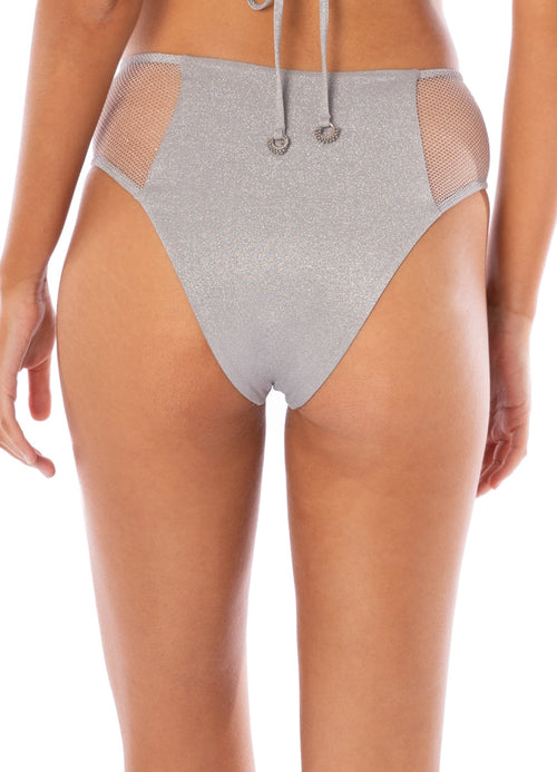Alternative image -  Foto de Sparkle Mesh Harriet High Rise Cut Out Bikini Bottom by Maaji - Panties - Vestidos de Baño